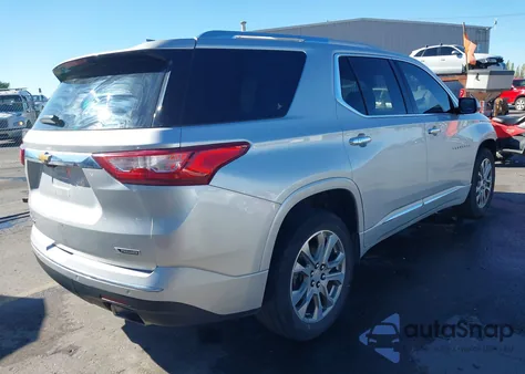 2018 Chevrolet Traverse Premier from USA, damaged, VIN 1GNEVJKW0JJ161921